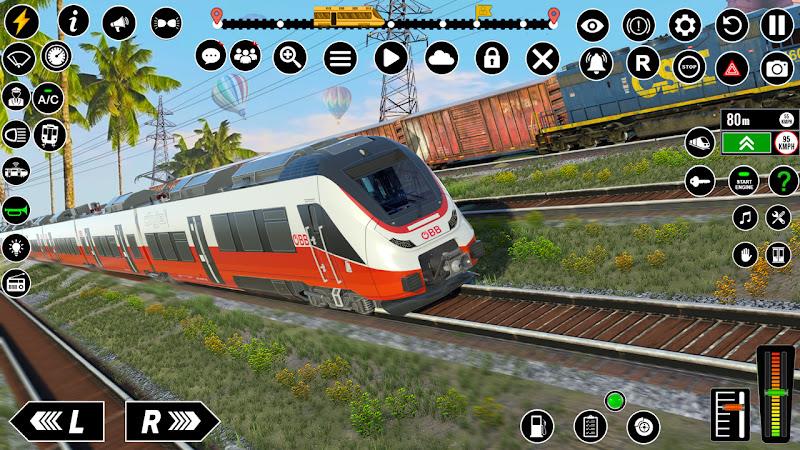 Real Indian Railway Train Game Скриншот 2