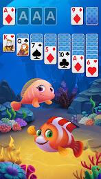 Solitaire Fish Klondike Card スクリーンショット 0