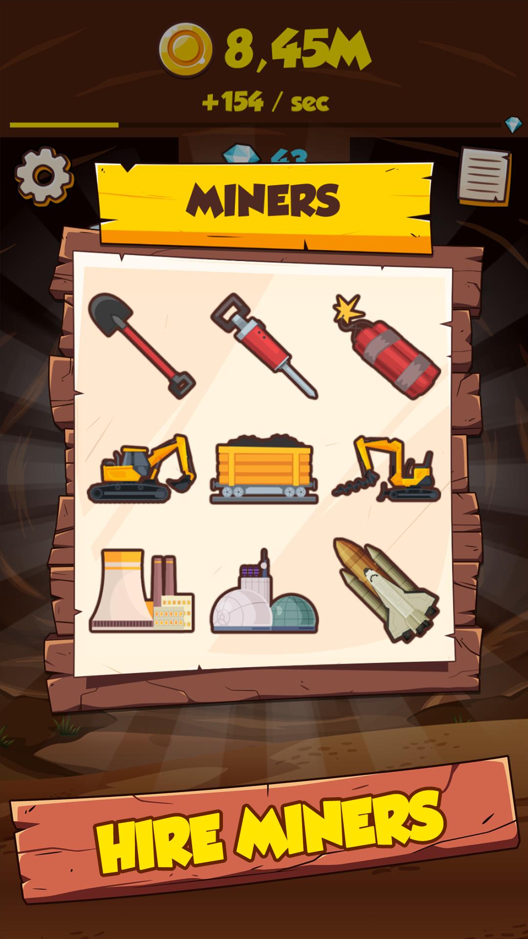 Idle Miner Clicker: Tap Tycoon Скриншот 2