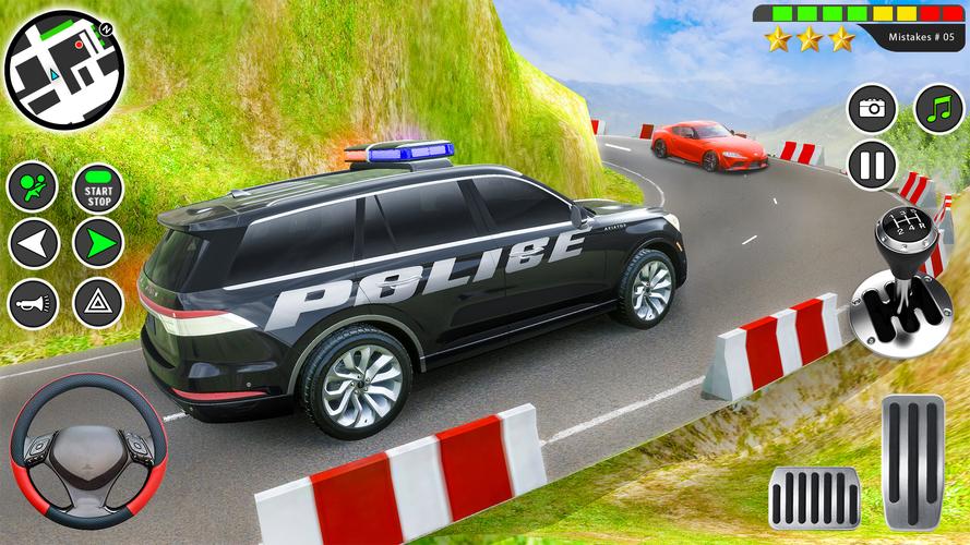 Super Police Car Parking 3D Ekran Görüntüsü 2