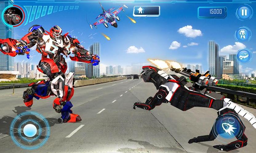Multi Robot Transform Car Game Скриншот 1