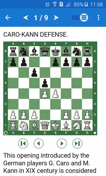 Chess Tactics in Caro-Kann スクリーンショット 0