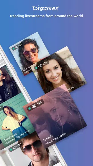 Streamago - Live Video Streaming Zrzut ekranu 1