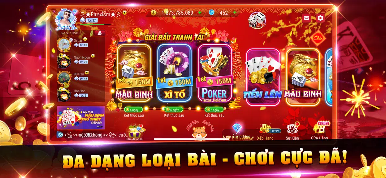 NPlay – Game Bài online, Tiến Lên, Xì Tố, Mậu Binh স্ক্রিনশট 0