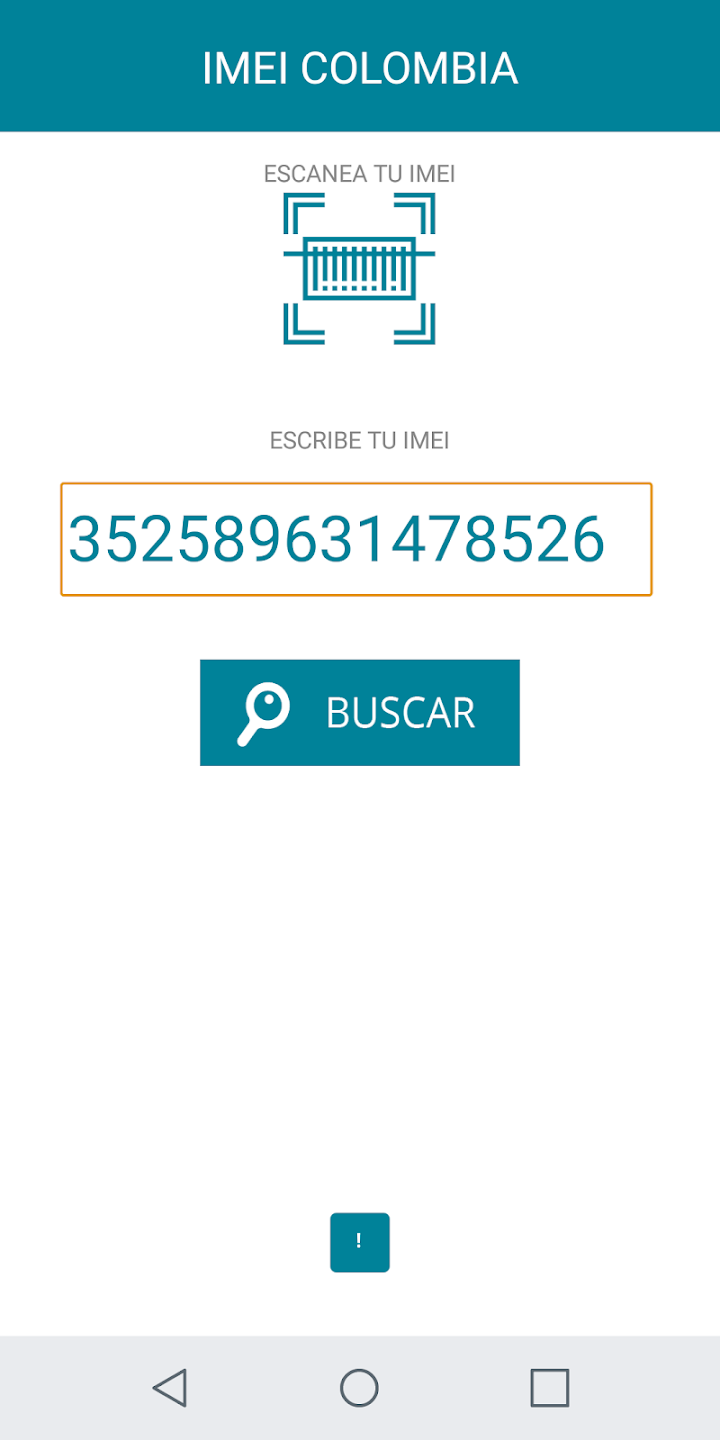 IMEI COLOMBIA Screenshot 1