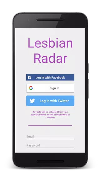 Lesbian Radar - Free dating for girls and women Tangkapan skrin 0