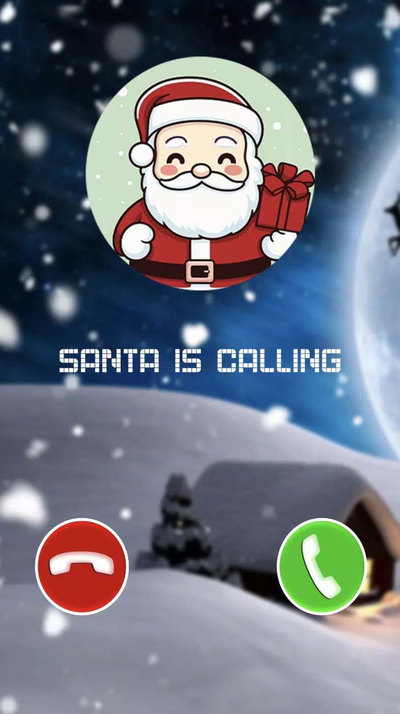 Santa Call Funny Prank スクリーンショット 1