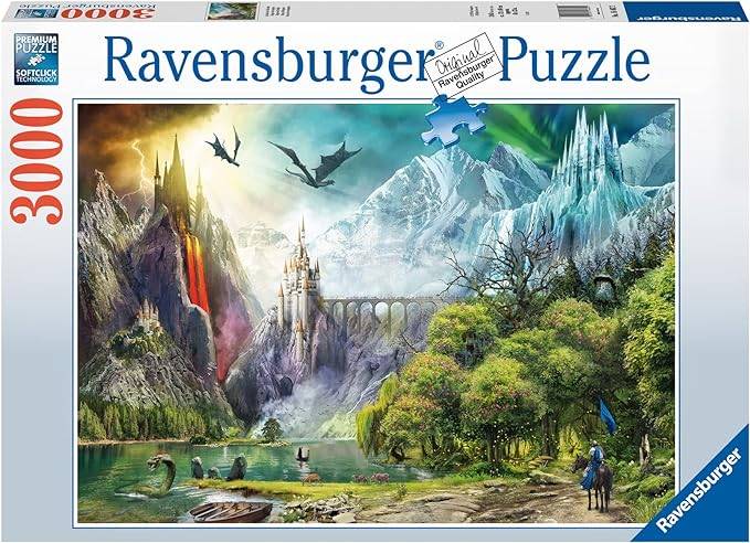 Ravensburger Reign of Dragons 3000 parçalı Jigsaw Bulmaca