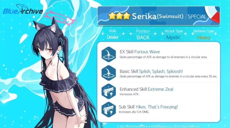 Serika in Blue Archive：Optimal Build and Strategy Guide
