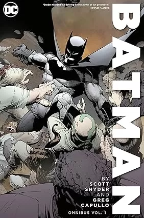 Portada de Batman de Scott Snyder & Greg Capullo Omnibus Vol. 1