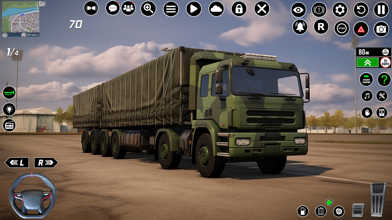 Army Cargo Driver - Truck Game 스크린샷 2