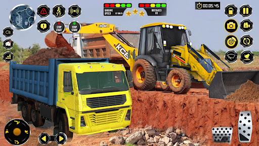 Heavy Excavator JCB Games स्क्रीनशॉट 0