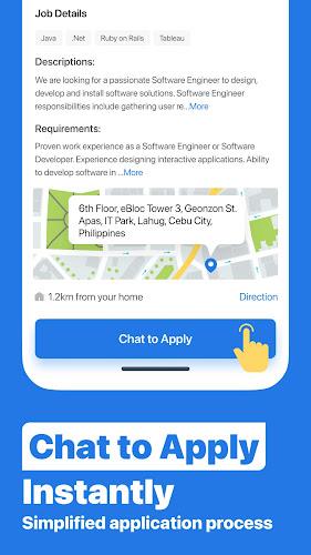 Bossjob: Chat & Job Search Ảnh chụp màn hình 1