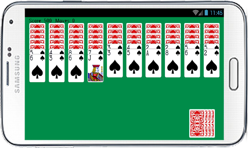 Spider Solitaire Free Game Fun Captura de tela 1