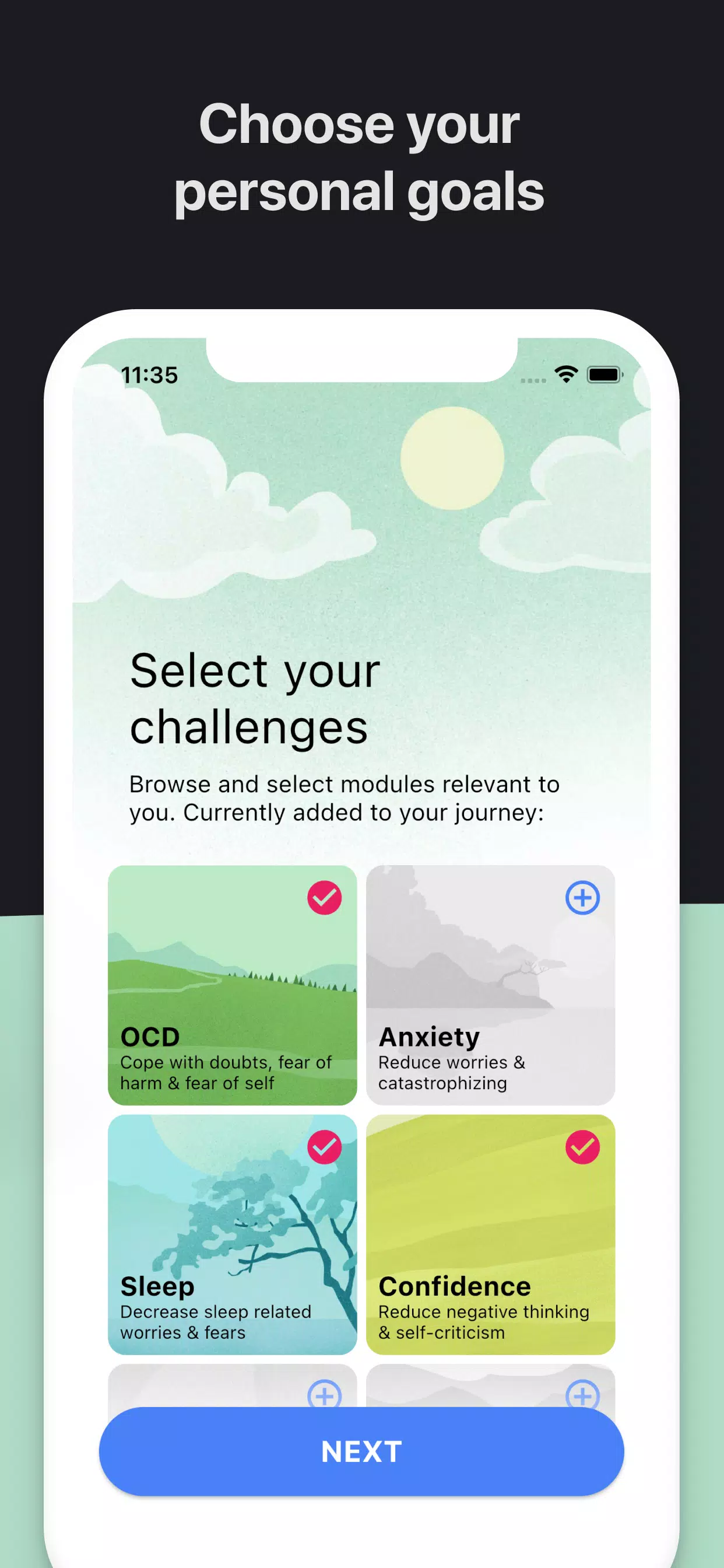 OCD.app Anxiety, Mood & Sleep Ekran Görüntüsü 2