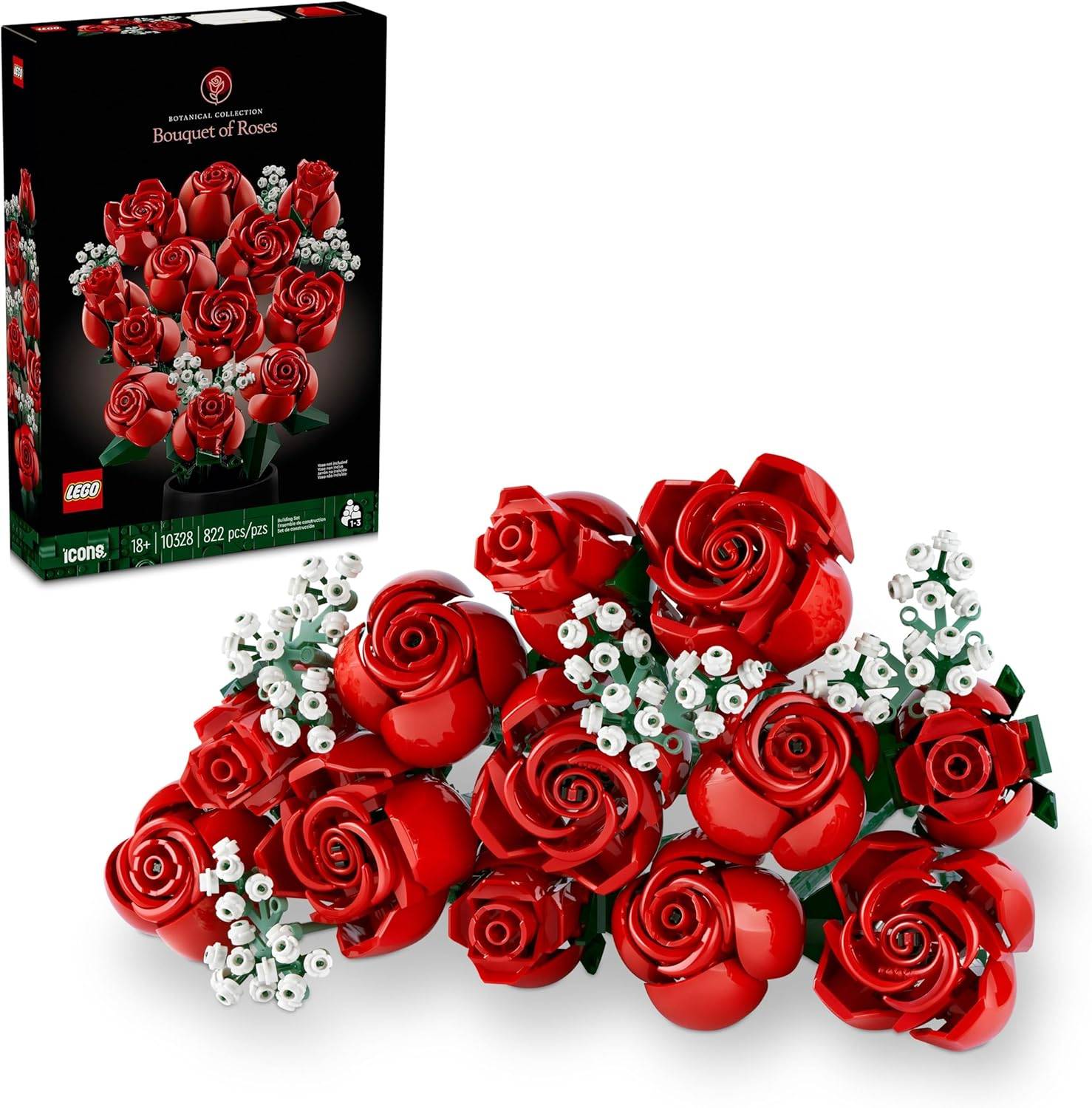 Bu Lego Roses Buketi büyük bir Sevgililer Günü hediyesi ve bugün satışta