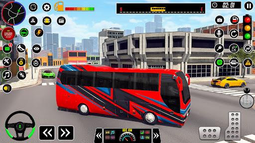 Grand City Racing Bus Sim 3D Ảnh chụp màn hình 0