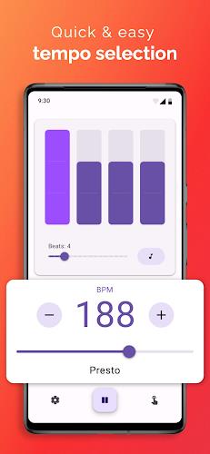 Easy Metronome Zrzut ekranu 1