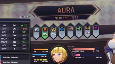 Star Knightess Aura [v0.37.4] [aura-dev] Ekran Görüntüsü 1