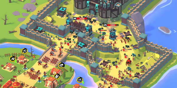 Idle Siege: War Tycoon Game应用截图第0张