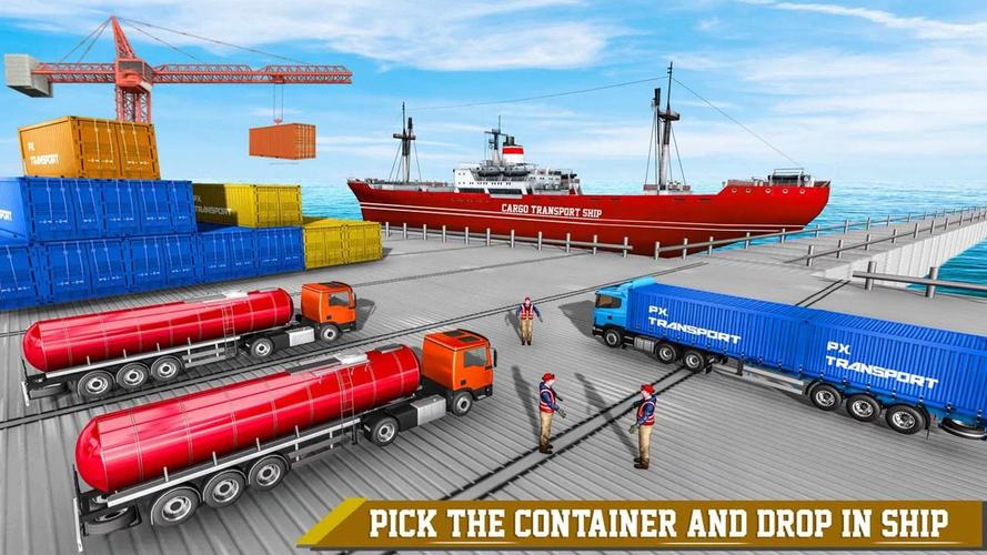 Cargo Transport Truck Driving 螢幕截圖 3