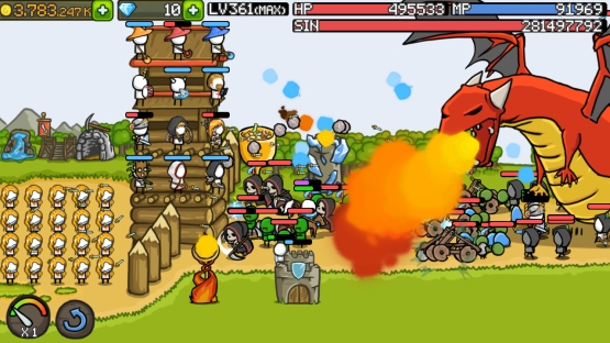 Grow Castle Tower Defense ဖန်သားပြင်ဓာတ်ပုံ 2