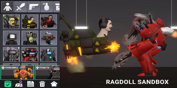 Last Play: ragdoll sandbox Captura de pantalla 1