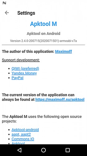 Apktool M Mod スクリーンショット 1