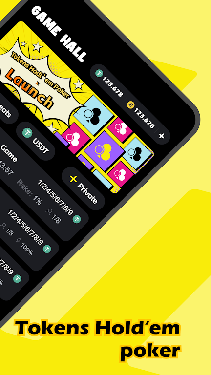 Tokens Hodl'em Poker スクリーンショット 1