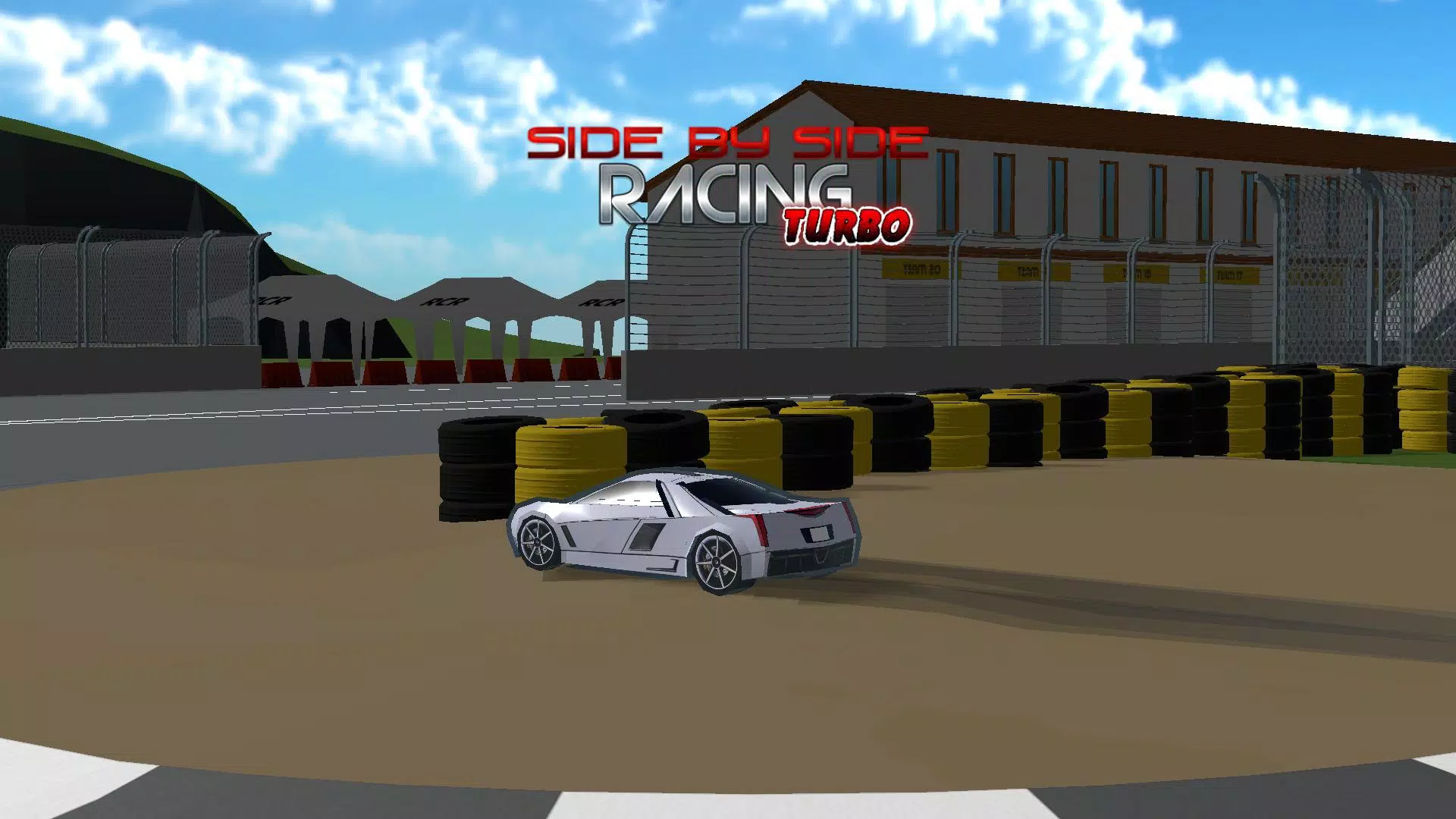 Side by Side Racing Turbo Скриншот 1