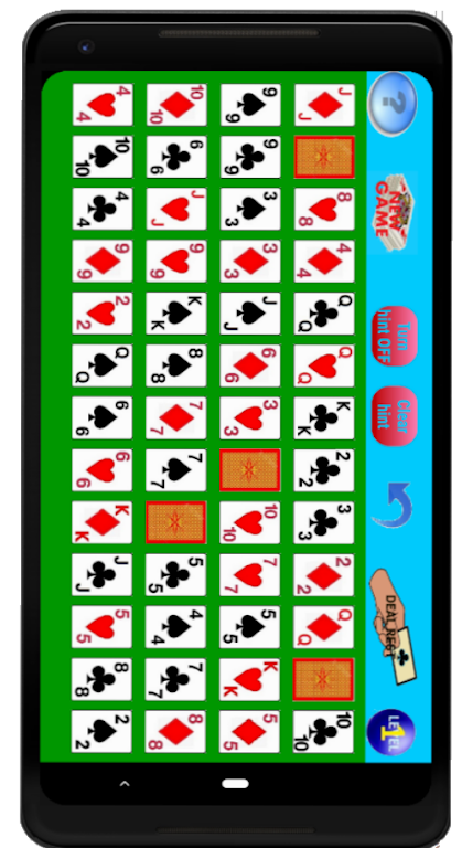 Differerent Solitaire game Ekran Görüntüsü 0