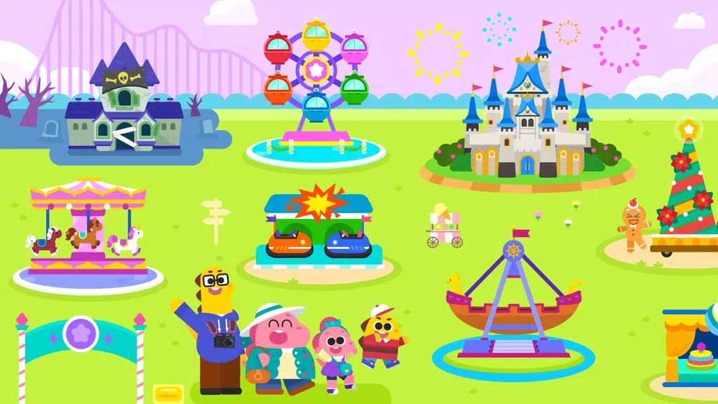 Cocobi Theme Park - Kids game Captura de pantalla 0