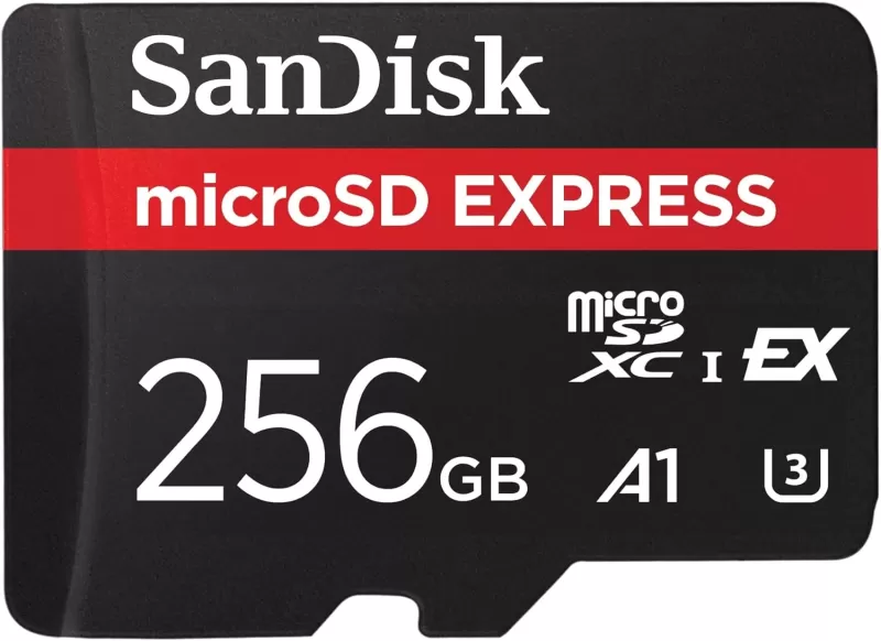 128GB MicroSD Express卡的开关2开始，起价为$ 45