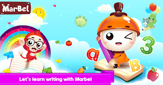 Marbel Writing for Kids Zrzut ekranu 0