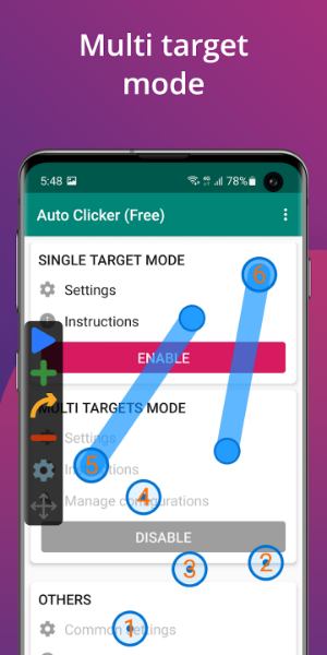 Auto Clicker - Automatic tap Mod স্ক্রিনশট 2