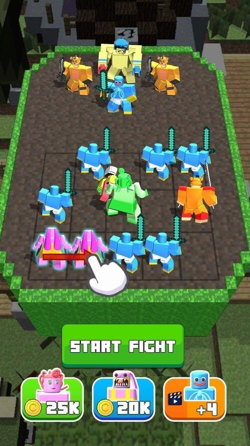 Craft Merge Battle Fight Screenshot 0