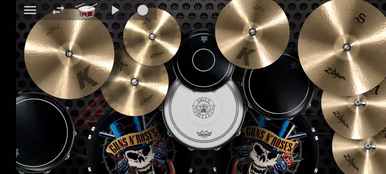 Mega Drum - Drumming App ဖန်သားပြင်ဓာတ်ပုံ 2