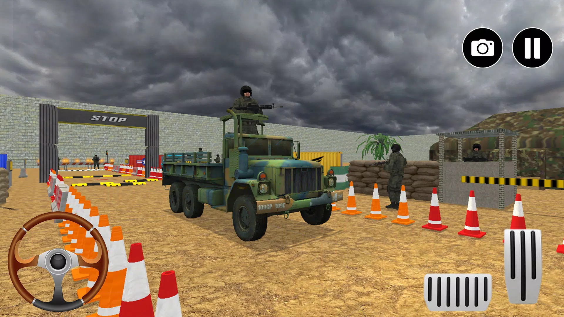 Army Truck Game Simulator 3D ภาพหน้าจอ 0