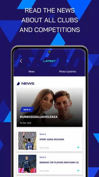 Lega Serie A – Official App Captura de pantalla 2