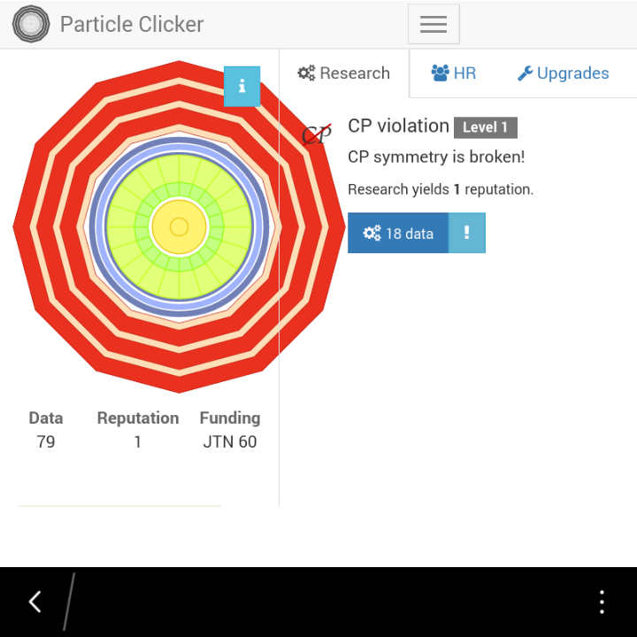 Particle Clicker Ekran Görüntüsü 1