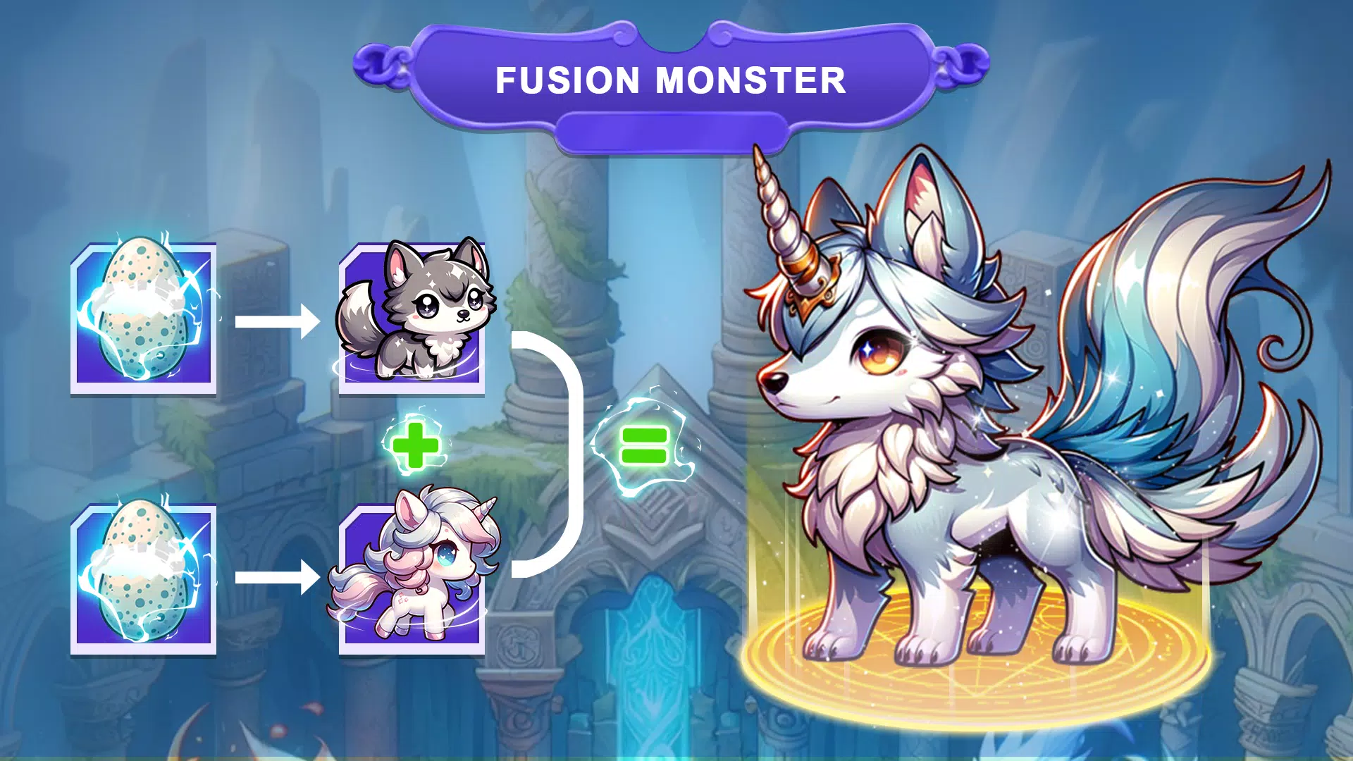 Schermata Master Fusion : Monster War 3