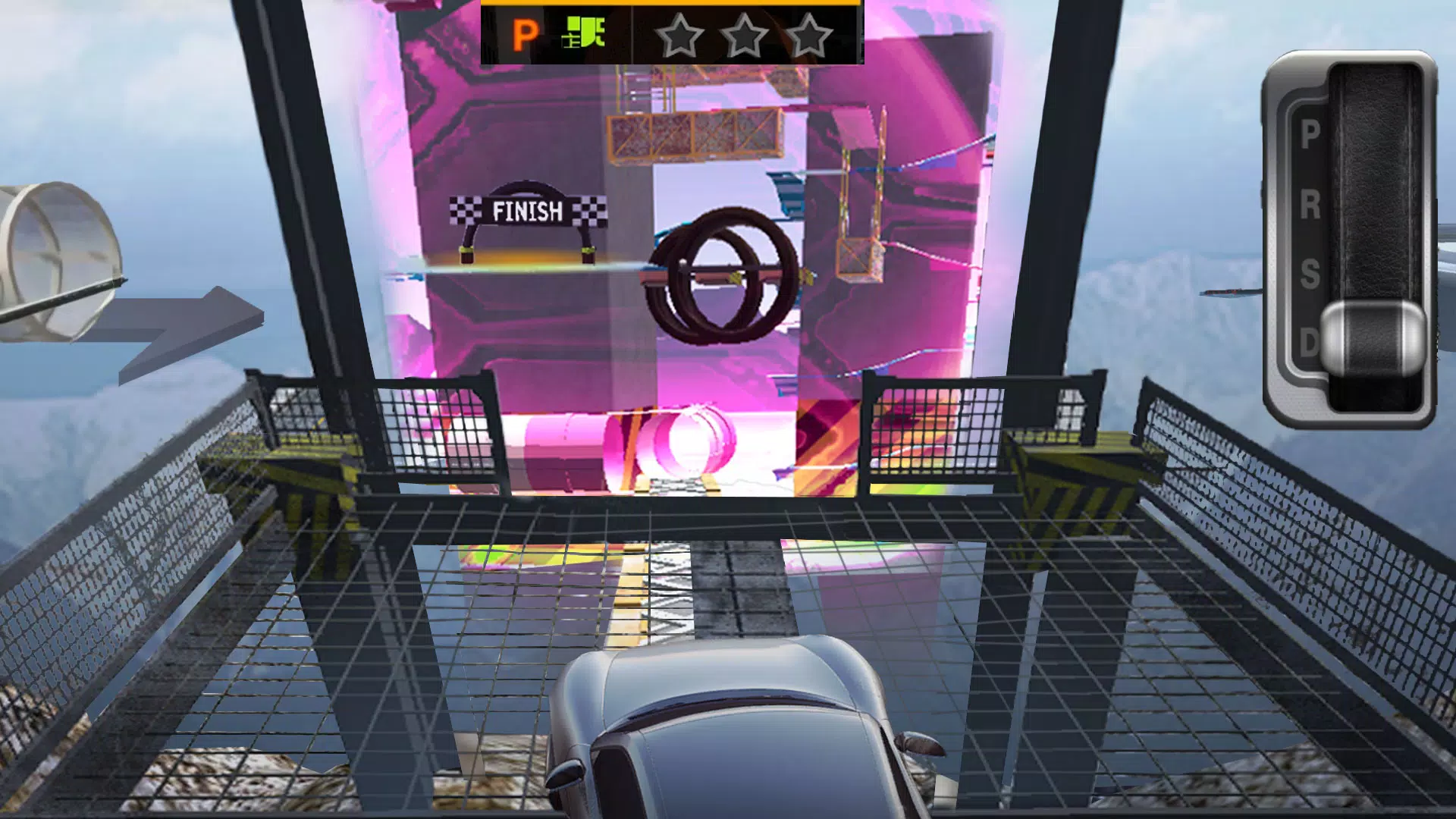 Puzzle Stunt Car Captura de pantalla 1