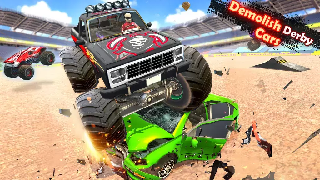 Demolition Derby Truck Stunts应用截图第2张