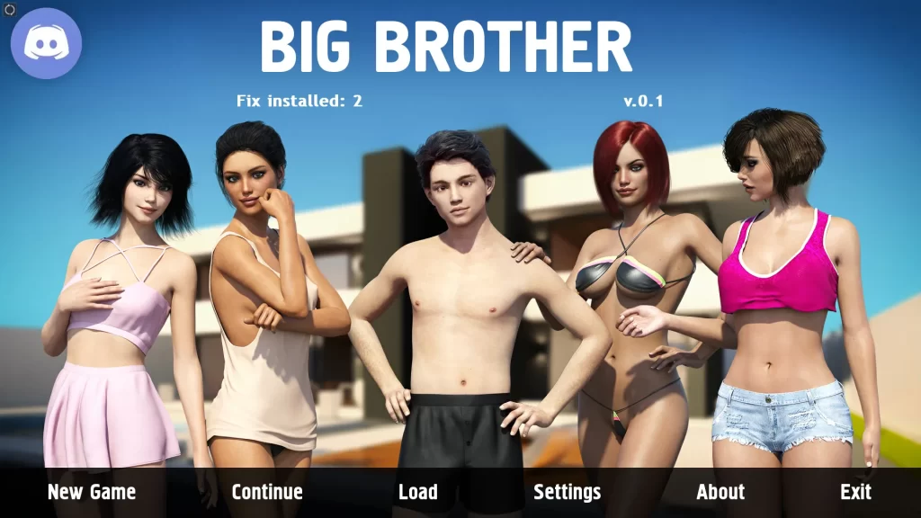 Big Brother: Ren’Py – Remake Story Ảnh chụp màn hình 0