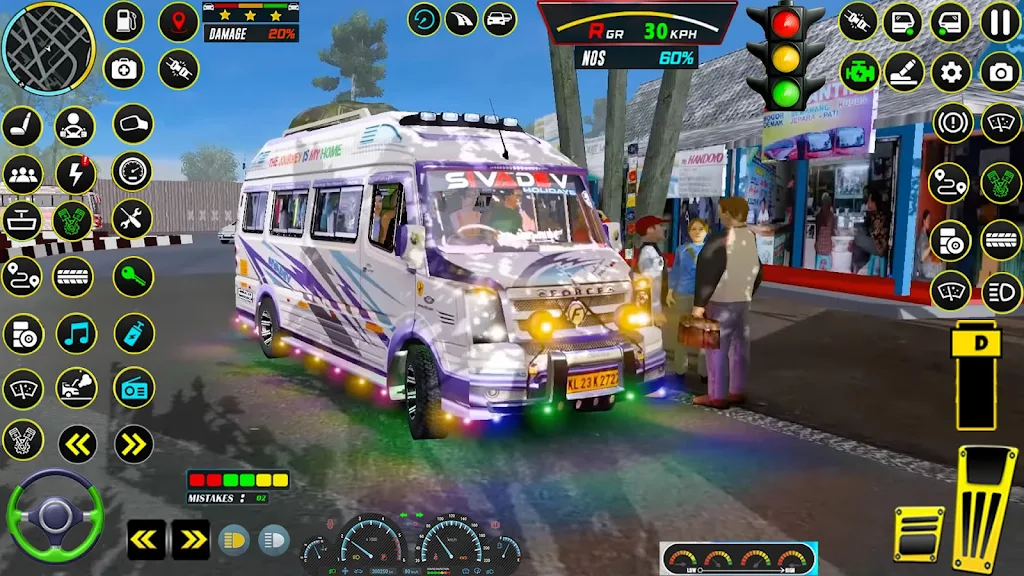 US Public Bus Driving Games 3d Schermafbeelding 0