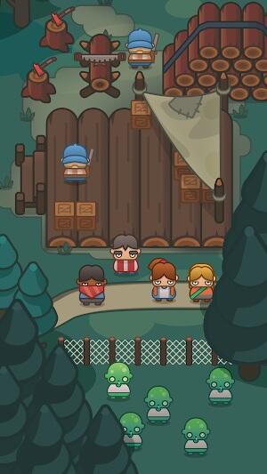 Idle Outpost: Upgrade Games Schermafbeelding 3