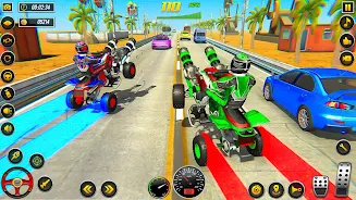 Quad Bike Racing - Bike Game Tangkapan skrin 3