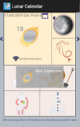 Lunar Calendar. Solar eclipse Screenshot 3