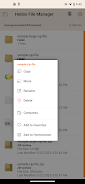 Helios File Manager स्क्रीनशॉट 2
