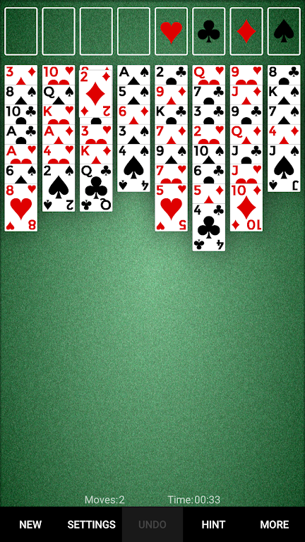 Thoughtful Solitaire ဖန်သားပြင်ဓာတ်ပုံ 1
